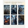 Set 3 sad karet - Legend Cikánské karty, Lenormand Belle Époque a Lenormand Akvarel + ebook s významy a postupy výkladů