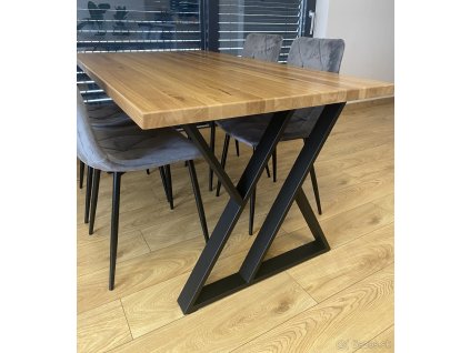 211 kovove stolove nohy zita 72x70 cm cierne sada 2 ks