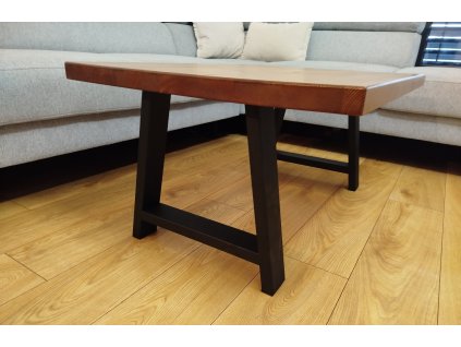 223 loftove stolove nohy tvar a cierne 44x41 cm sada 2 ks