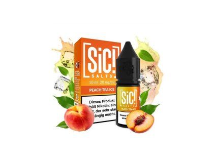 8897 1966 e liquid sic salts peach tea ice