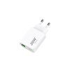 85584 1 sitova nabijecka gan 2x usb 20w bila