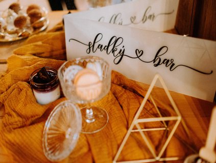 Cedulka - sladký bar 01