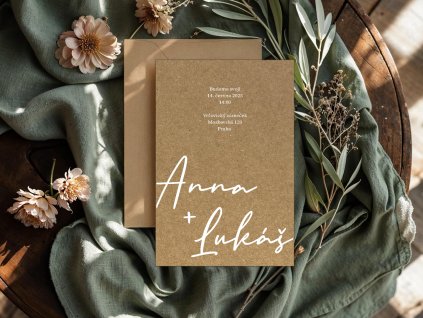 PAP01 kraft + bílá