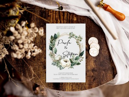 Svatební oznámení plexi P40