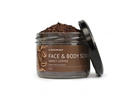 qf as body face scrub sweet coffee produkt cz