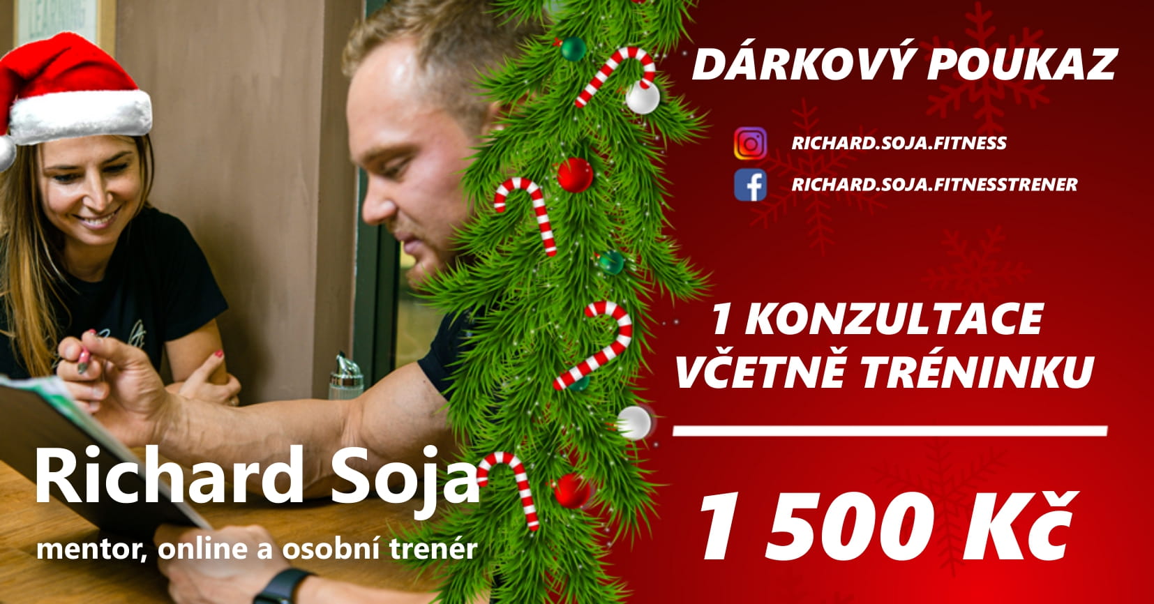 Vánoční poukazy jsem nahrál do kategorie "Dárkové poukazy".