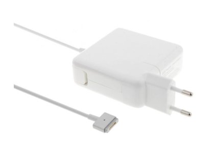 60W MagSafe 2 EU napájecí adaptér / nabíječka pro Apple MacBook A1435 - Bílá