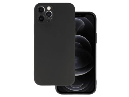 Tenký gelový obal pro iPhone 12/12 PRO - Černá