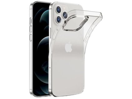 Tenký gelový obal pro iPhone 12/12 PRO - Transparentní