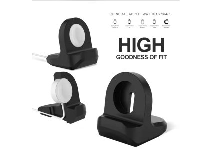Stojánek na Apple Watch nabíječku - Černá