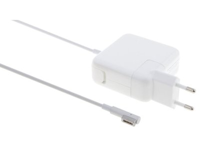 45W MagSafe 1 EU napájecí adaptér / nabíječka pro Apple MacBook (A1244/A1374) - Bílá