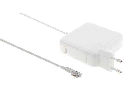 85W MagSafe 1 EU napájecí adaptér / nabíječka pro Apple MacBook (A1172/A1343) - Bílá