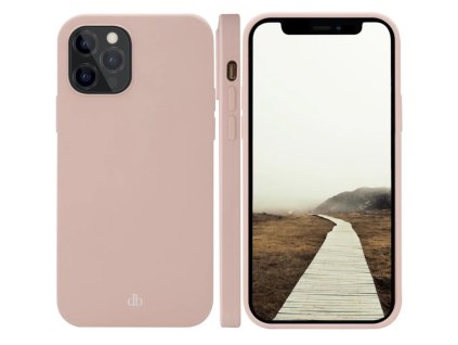 dbramante1928 Greenland kryt pro iPhone 12 PRO MAX - Růžový Písek