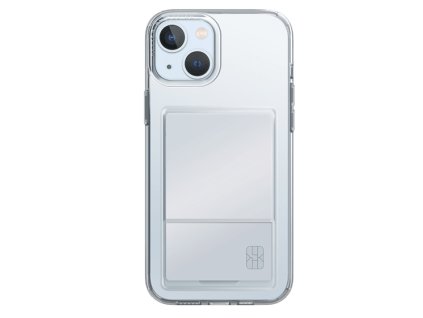 UNIQ Air Fender ochranný kryt se slotem na kartu pro iPhone 15 - Transparentní