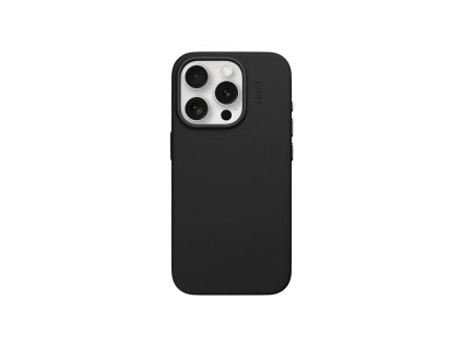 MOFT MOVAS kryt z veganské kůže pro iPhone 15 Pro - Černá