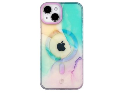 COVEREON COLOR INK MagSafe kryt pro iPhone 12/12 PRO - Rainbow