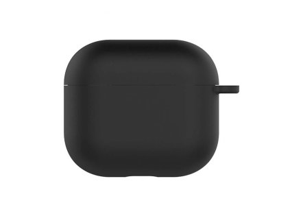 Gelový obal s poutkem pro AirPods 3 - Černá