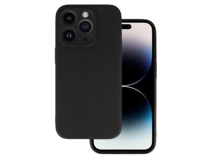 Tenký gelový obal pro iPhone 14 PRO MAX - Černá