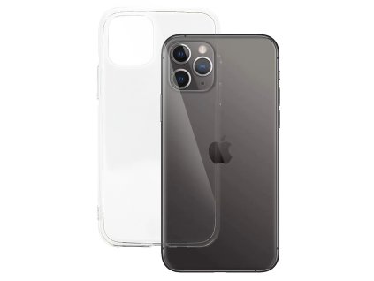 Tenký gelový obal pro iPhone 11 PRO - Transparentní