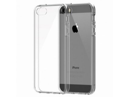 Tenký gelový obal pro iPhone 5/5S/SE (2016) - Transparentní
