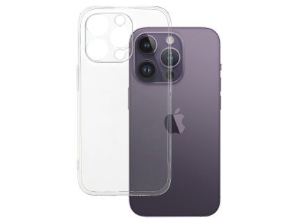 Tenký gelový obal pro iPhone 14 PRO - Transparentní