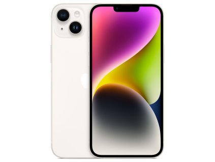 iPhone 14 Plus 128GB eSIM Hvězdně bílá třídy Velmi dobrý