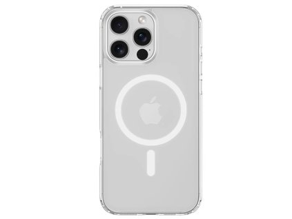 Devia Pure Clear Magnetic Shockproof obal pro iPhone 15 Pro Max - Transparentní