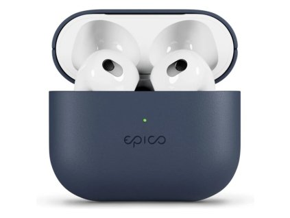 Epico Leather kryt pro AirPods 3 Modrá