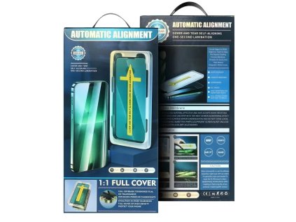 Standardní tvrzené sklo s aplikačním rámečkem pro iPhone XS Max/11 Pro Max Transparentní