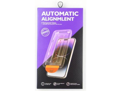 Prémiové tvrzené sklo s aplikačním rámečkem pro iPhone XR/11 Transparentní