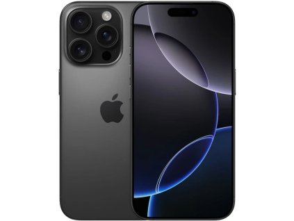 iPhone 16 Pro 128GB eSIM Černý titan třídy Velmi dobrý