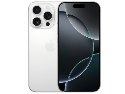 iPhone 16 Pro 512GB eSIM Bílý titan třídy Výborný