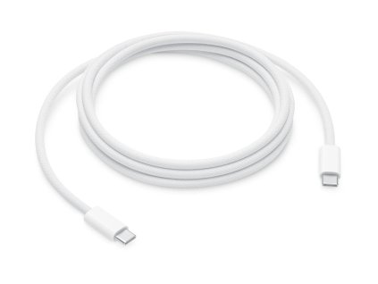 Originální Apple opletený nabíjecí a datový kabel USB-C s konektorem USB-C (1m) - Premium