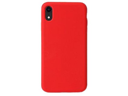 Ultra tenký plastový kryt pro iPhone XR - Červená