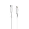Borofone BX80 nabíjecí a datový kabel USB-C s konektorem Lightning (1m) - Bílá