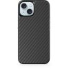 Epico Mag+ Hybrid Carbon kryt s MagSafe pro iPhone 15 Plus - Černá