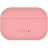 FIXED Silky ultratenké silikonové pouzdro pro AirPods Pro 1 - Růžová