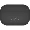 FIXED Silky ultratenké silikonové pouzdro pro AirPods Pro 1 Černá