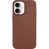 Epico Mag+ Leather kryt pro iPhone 16 Hnědá