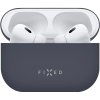 FIXED Silky ultratenké silikonové pouzdro pro AirPods Pro 2 Modrá