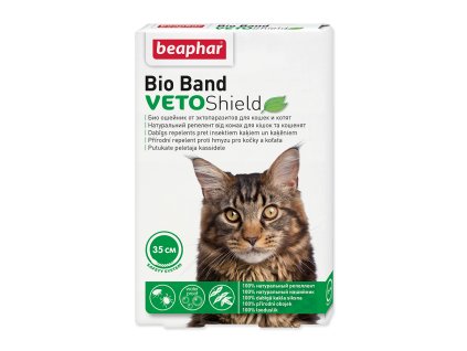 Antiparazitní obojek Beaphar Bio Band VETOshield kočka