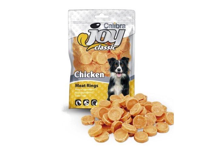 Calibra Joy Dog Classic Chicken Rings 80g