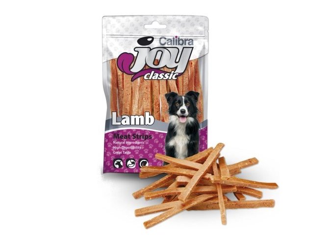 Calibra Joy Dog Classic Lamb Strips 80g