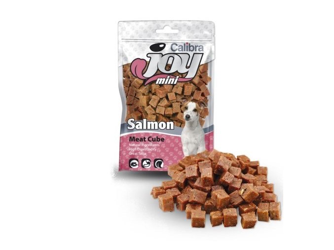 Calibra Joy Dog Mini Salmon Cube 70g