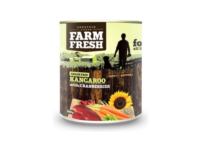3677 farm fresh kangaroo with cranberries