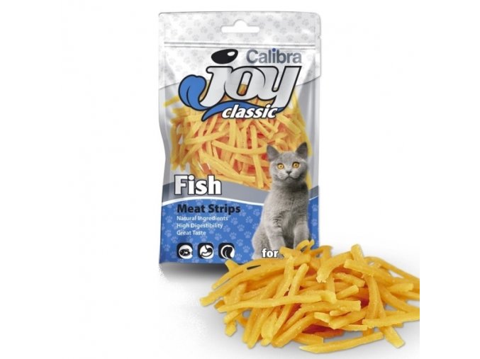 Calibra Joy Cat Classic Fish Strips 70 g