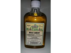 Lněný olej 0,2 l