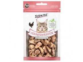Dokas mrazem sušená srdíčka kočky