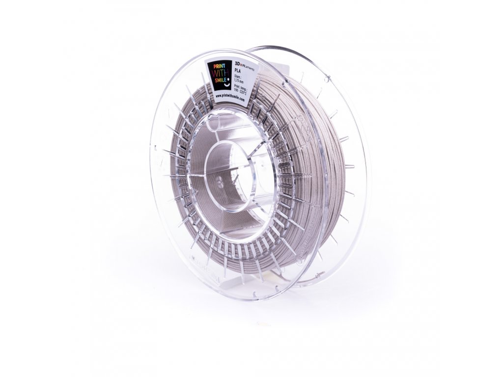 Print With Smile Filament PLA White Wood