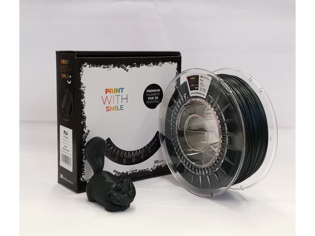 Print With Smile Filament PLA Black Star